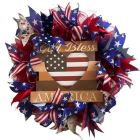 1 pc 250th anniversary of American independence, bald eagle commemorative wooden plaque, home porch decoration, wooden hanging board (Color: 21, size: 30*30*0.5cm)
