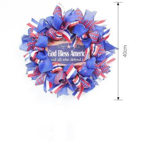 1PC Wooden tags for Independence Day, patriotic American homes, rural areas, wooden walls, door decorations, wooden crafts (Color: 100, size: 20*20*0.5cm)